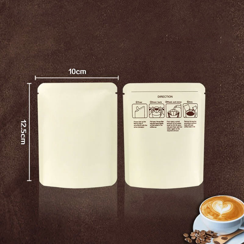TETP 100 ชิ้นเปิดด้านบนอลูมิเน - Sugar Scrub Coffee บทวิจารณ์และราคา