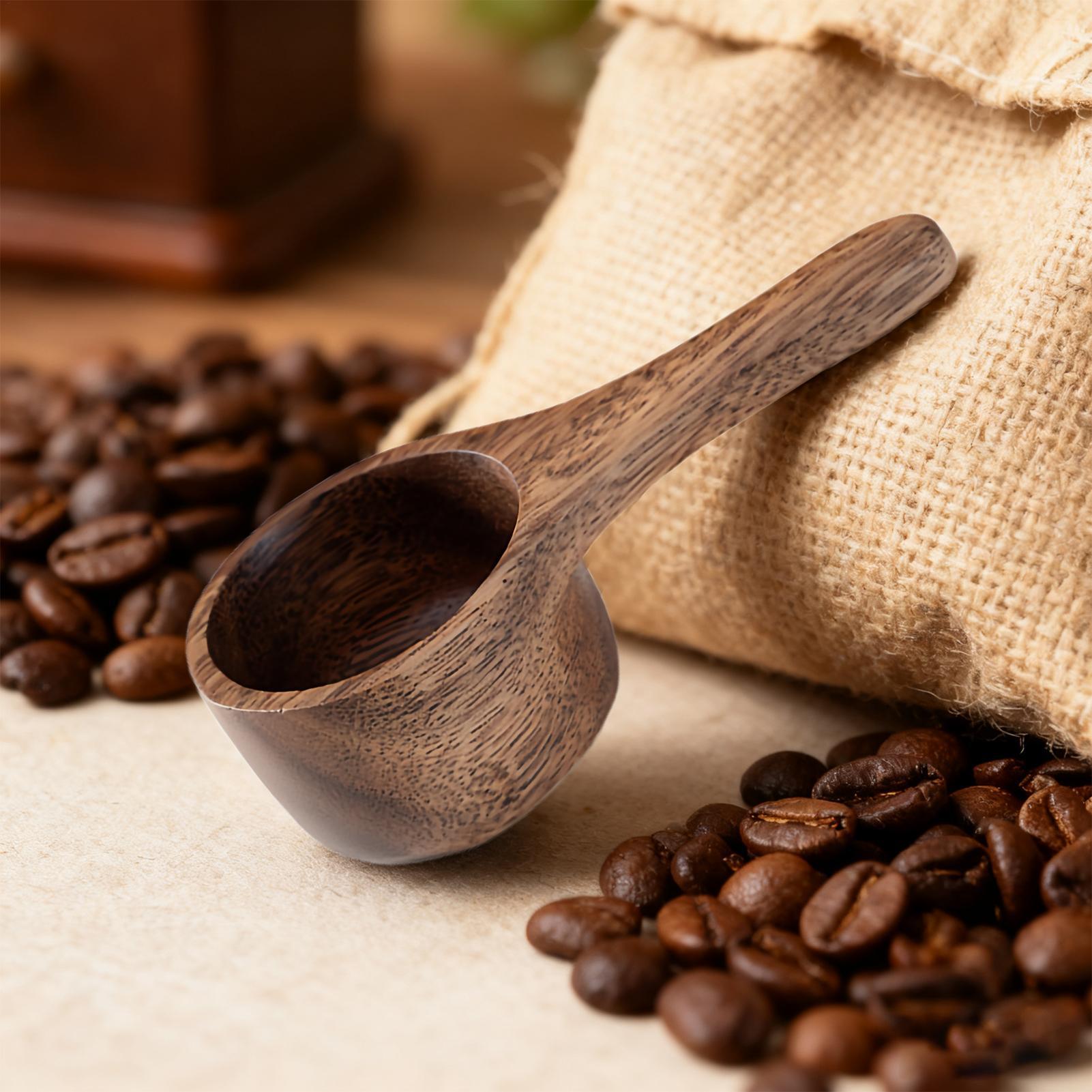 ช้อนตวงกาแฟไม้ อุปกรณ์ครัวอเนก - Sugar Scrub Coffee บทวิจารณ์และราคา