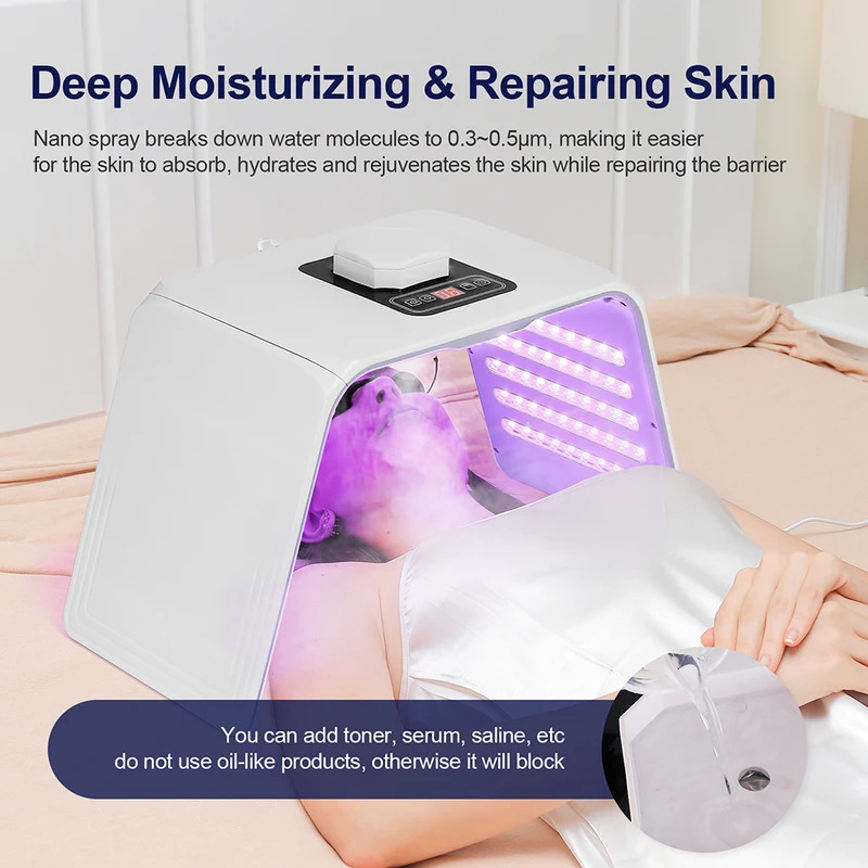7 สี LED โฟตอนบิวตี้มาส์กบำรุง - Spa & Wellness Retreat บทวิจารณ์และราคา
