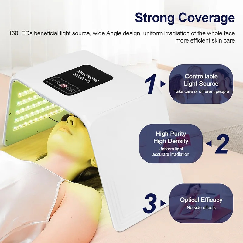 7 สี LED โฟตอนบิวตี้มาส์กบำรุง - Spa & Wellness Retreat บทวิจารณ์และราคา